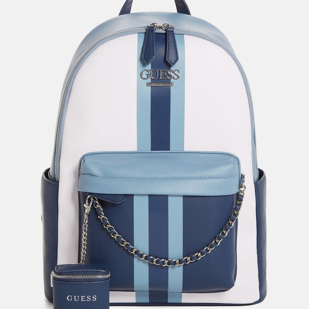 "Guess Ella Faux-Leather Backpack: Stylish and Practical Bag for Modern …